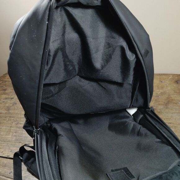 Rivian Backpack Laptop Padded Pockets Adjustable Straps Gray Black *READ - Picture 9 of 13